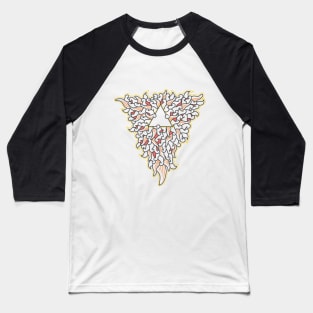 triangle  flowing Baseball T-Shirt